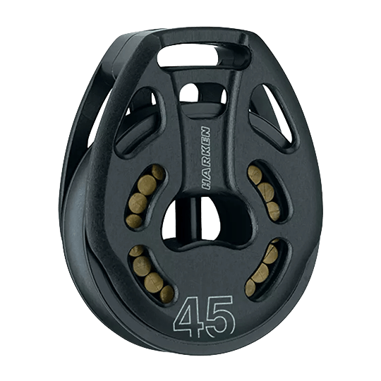 Harken 3389 45mm Single Black Magic Loop Block - Pacific Sailboat Supply