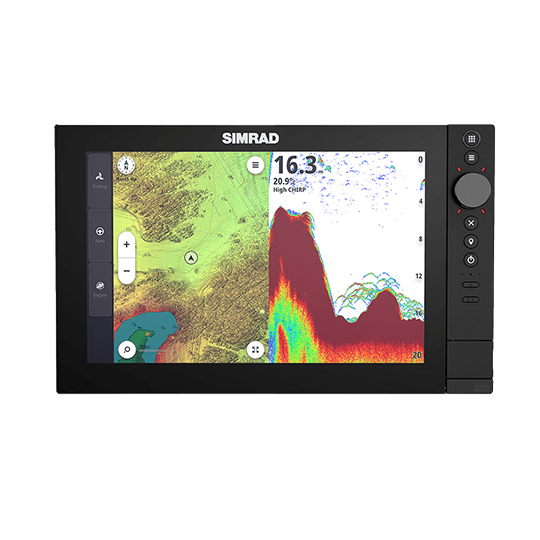 Simrad NSS4 - 12 12" Combo Chartplotter with U.S. C - MAP - Pacific Sailboat Supply