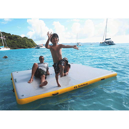Solstice Watersports Inflatable Dock - 10' x 10' - Pacific Sailboat Supply