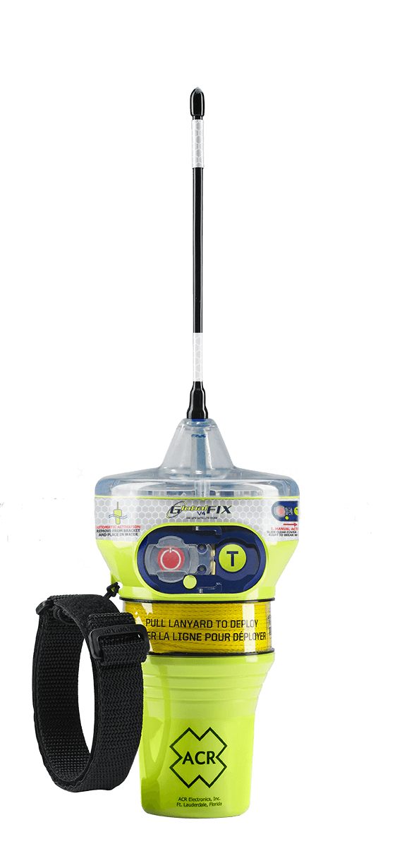 ACR Electronics Globalfix V4 GPS EPIRB With CAT1 Automatic Release Bracket - Pacific Sailboat Supply