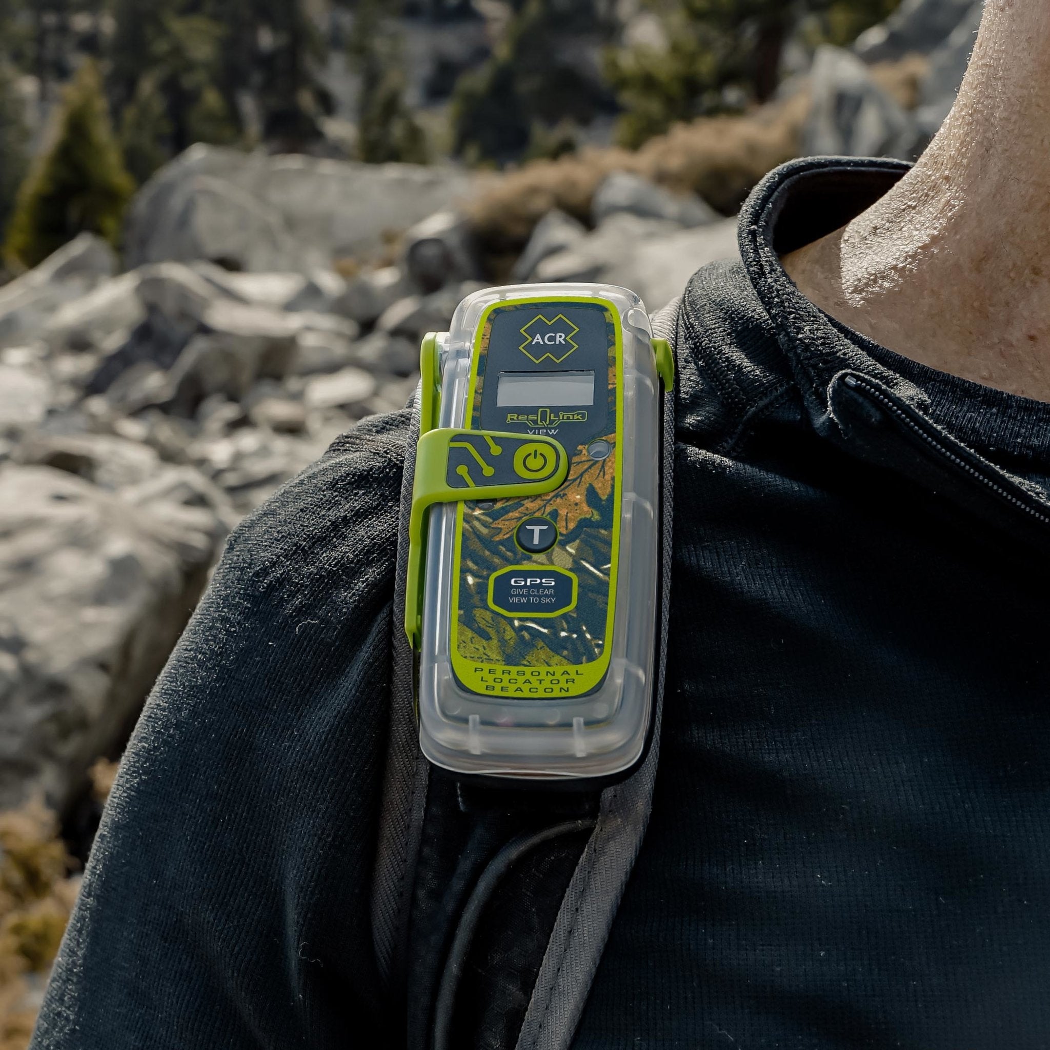 ACR Electronics ResQLink View GPS Personal Locator Beacon With Digital Display PLB-425 - Pacific Sailboat Supply