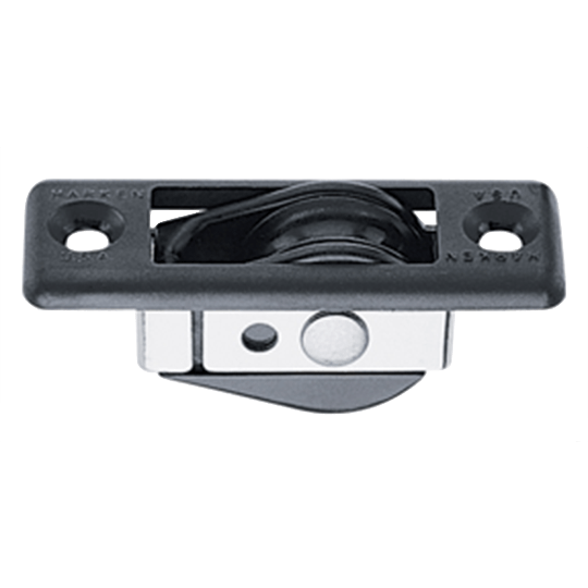 Harken 088 29mm Single Small Boat Classic Bullet Thru-Deck Exit Sailboat Block - Pacific Sailboat Supply