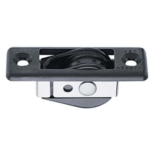 Harken 106 29mm Single Small Boat Classic Bullet Thru-Deck Exit Wire Sailboat Block - Pacific Sailboat Supply