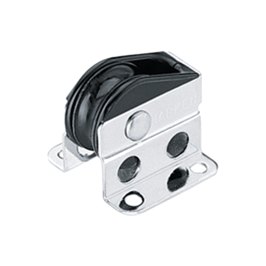 Harken 108 29mm Single Small Boat Classic Bullet Upright Lead Wire Sailboat Block - Pacific Sailboat Supply