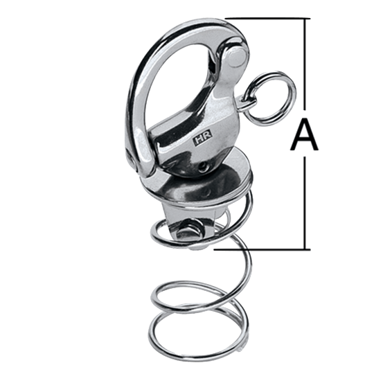 Harken 112 Large Sailboat Snap Shackle - Stainless Steel - Pacific Sailboat Supply