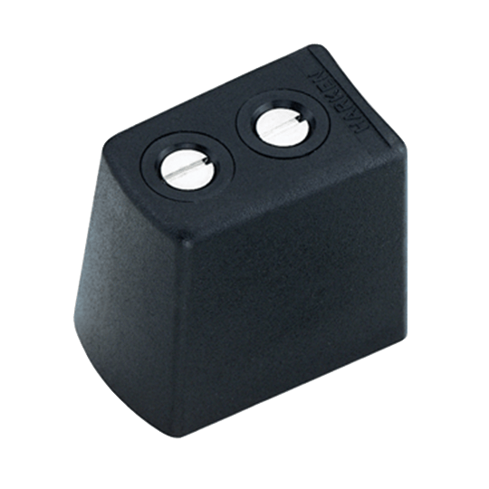 Harken 1523 Midrange Sailboat End Stop For Traveler Track (Pair) - Pacific Sailboat Supply