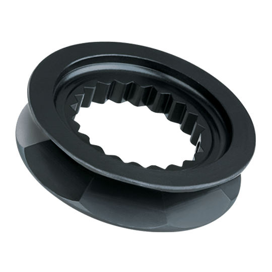Harken 1556 3" 76mm Midrange Triple Hexaratchet Sailboat Block With Cam Cleat And Becket - Pacific Sailboat Supply