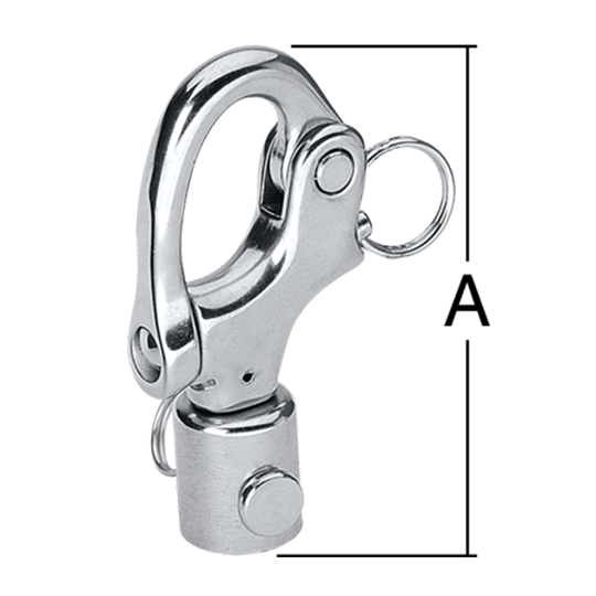 Harken 1584 Midrange Snap Shackle For Sailboat Block - Pacific Sailboat Supply