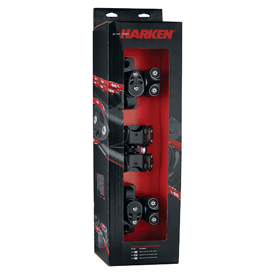 Harken 1655 27mm 26'-35' Full Traveler System Kit 4:1 Setup - Pacific Sailboat Supply