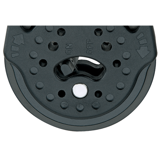 Harken 2136 57mm 2.25" Single Carbo Ratchet Sailboat Block With Becket - Pacific Sailboat Supply