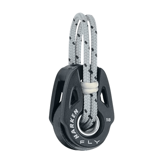 Harken 2161 18mm Fly Soft-Attach Block - Narrow - Pacific Sailboat Supply
