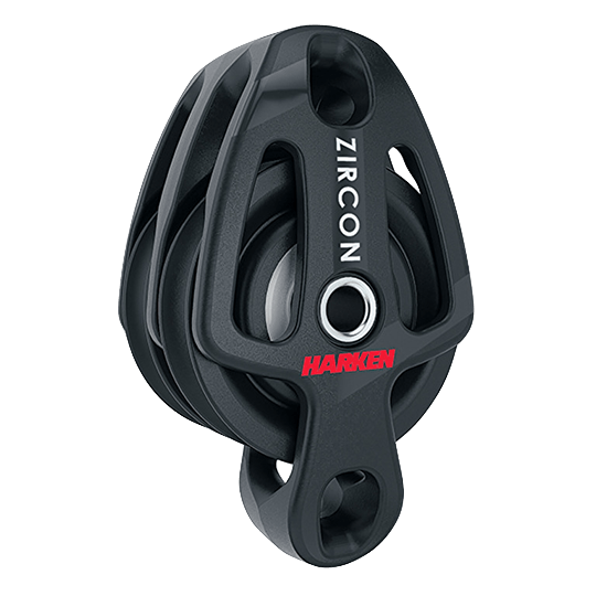 Harken 2193 40mm Double Zircon Block With Becket - Pacific Sailboat Supply