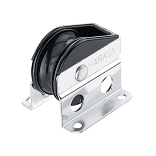 Harken 222 38mm Single Small Boat Classic Big Bullet Upright Lead Sailboat Block - Pacific Sailboat Supply
