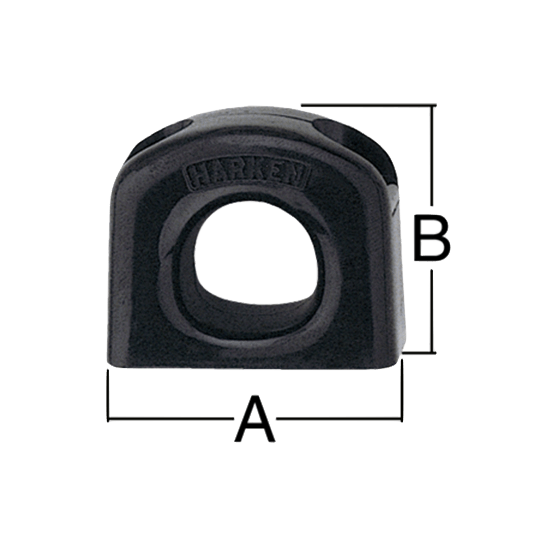 Harken 237-NP 38mm Bullseye Fairlead For Sailboat Line - Pacific Sailboat Supply