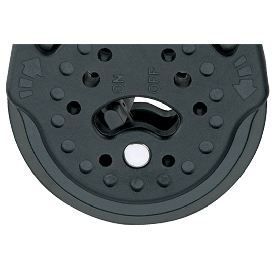 Harken 2609 40mm Single Sailboat Carbo Airblock Ratchet Block With Becket - Pacific Sailboat Supply