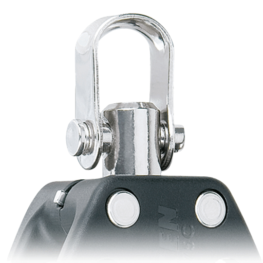 Harken 2625 57mm 2.25" Single Carbo Airblock Ratchamatic Sailboat Block - Pacific Sailboat Supply