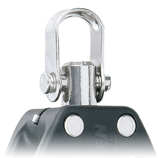 Harken 2625.RED 57Mm 2.25" Single Carbo Airblock Ratchamatic Sailboat Block - Pacific Sailboat Supply