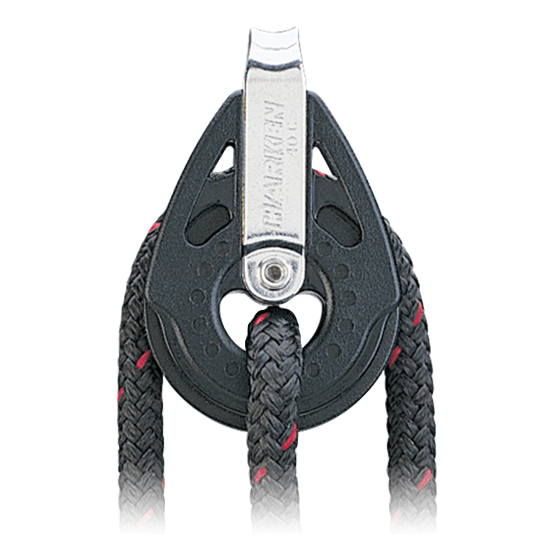 Harken 2650 40mm Single Sailboat Carbo Airblock Fixed Block - Pacific Sailboat Supply