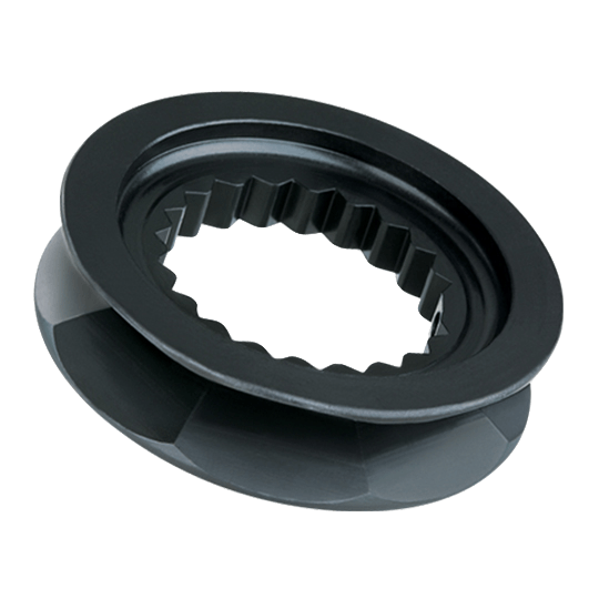 Harken 2671 75mm 3" Single Swivel Carbo Ratchet Sailboat Block With Becket - Pacific Sailboat Supply