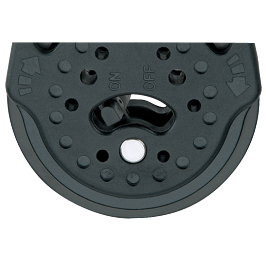 Harken 2671 75mm 3" Single Swivel Carbo Ratchet Sailboat Block With Becket - Pacific Sailboat Supply