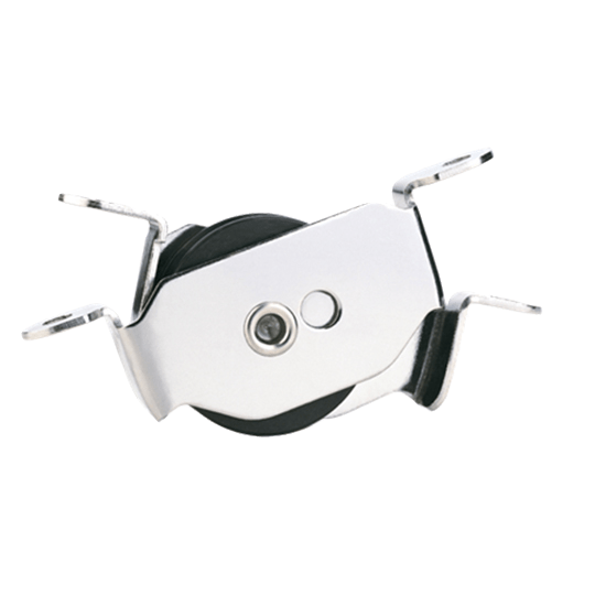 Harken 302 25mm 1" Single High-Strength Thru-Deck Exit Sailboat Block - Pacific Sailboat Supply