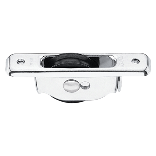 Harken 306 38mm 1.5" Single High-Strength Thru-Deck Exit Sailboat Block - Pacific Sailboat Supply