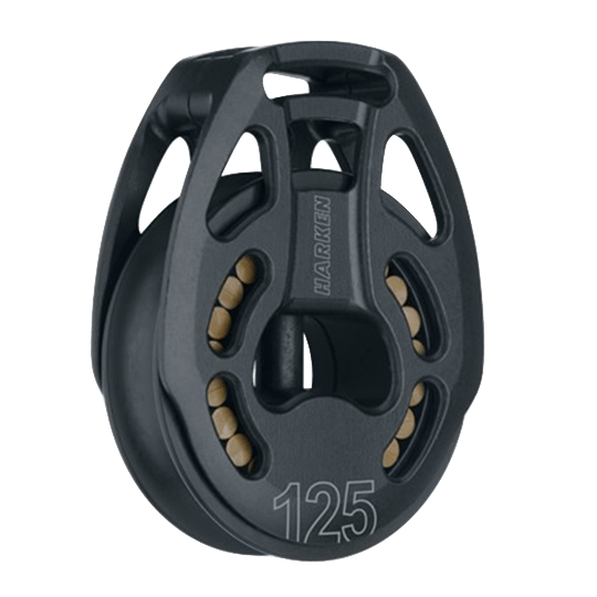 Harken 3255 125mm Single Black Magic Loop Block - Pacific Sailboat Supply