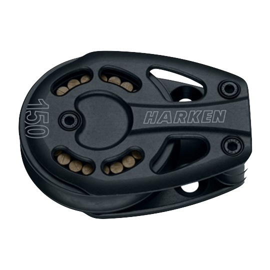 Harken 3263 150mm Single Black Magic Footblock - Pacific Sailboat Supply