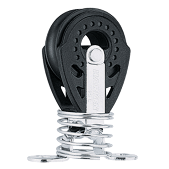 Harken 349 29mm Single Carbo Air Fixed Sailboat Stand-Up Block - Pacific Sailboat Supply