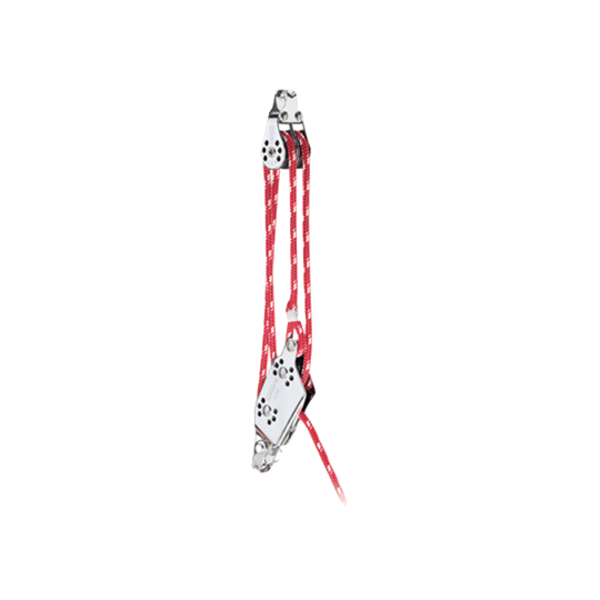 Harken 4:1 22mm V-Jam Self-Cleating Dinghy / Small Sailboat Boom Vang Mainsheet System With 25' Of Line - Pacific Sailboat Supply