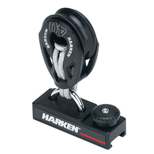Harken 450 16mm Dn Iceboat Lead Traveler Car With Eyestrap For 453 Low-Beam Track - Pacific Sailboat Supply