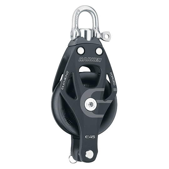 Harken 6231 45mm Single Element Block With Becket - Pacific Sailboat Supply