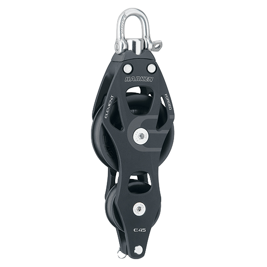 Harken 6233 45mm Fiddle Element Block With Becket - Pacific Sailboat Supply