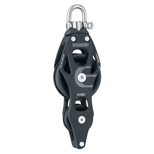 Harken 6263 60mm Fiddle Element Block With Becket - Pacific Sailboat Supply