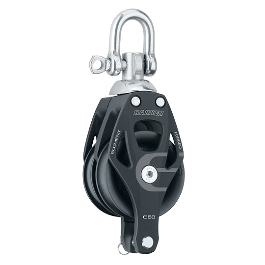 Harken 6270 60mm Double Element Block With Becket - Pacific Sailboat Supply