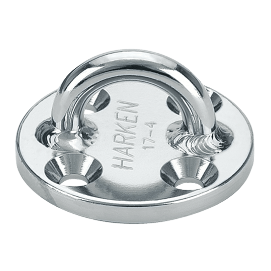 Harken 648 Medium High-Load Round Stainless Steel Padeye - Pacific Sailboat Supply