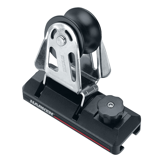 Harken GT326S 32mm Big Boat CB Adjustable Twin Genoa Lead Car For T-Track - Pacific Sailboat Supply