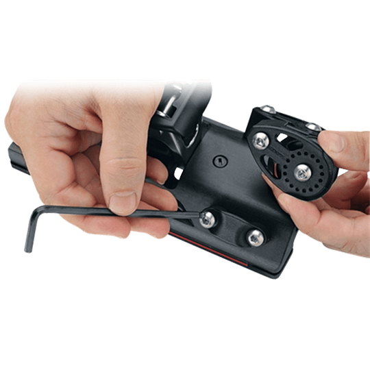 Harken T27KIT 27mm Midrange Control Block And End Traveler Kit - Pacific Sailboat Supply