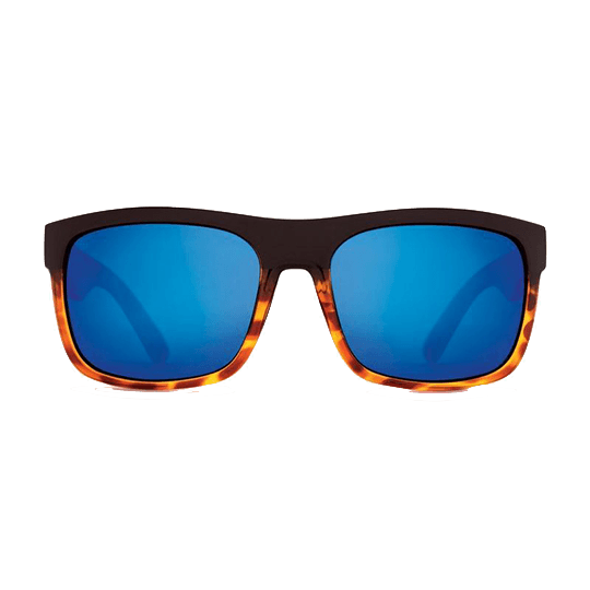 Kaenon Burnet XL Polarized Matte Black & Tortoise / Grey 12 Pacific Blue Mirror Sunglasses - Pacific Sailboat Supply