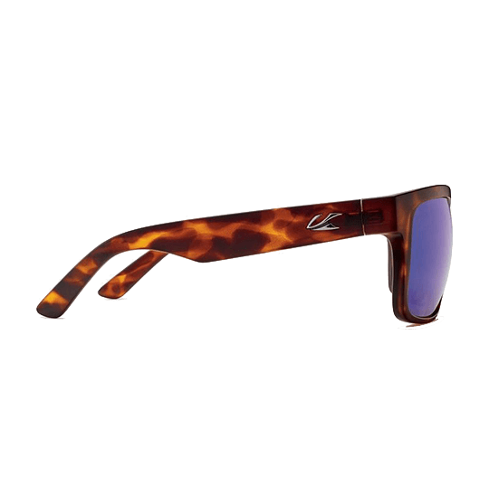 Kaenon Burnet XL Polarized Matte Tortoise / Brown 12 Coastal Green Mirror Sunglasses - Pacific Sailboat Supply