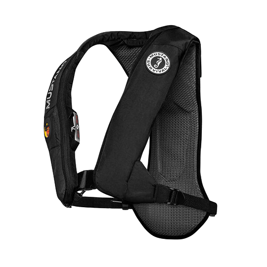 Mustang Survival Elite 28 Automatic Hydrostatic Inflatable Deck Vest PFD - Pacific Sailboat Supply