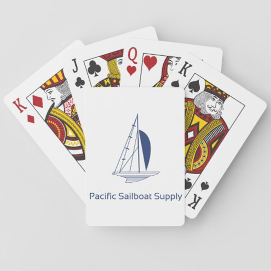 Pacific Sailboat Supply Playing Cards - Jr. Sailing Program Donation - Pacific Sailboat Supply