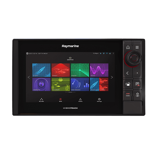 Raymarine E70481 Axiom Pro 9 High Performance Multifunction 9" Hybridtouch Navigation Display With Chirp Sonar - Pacific Sailboat Supply