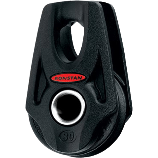 Ronstan RF35101 30mm Single Orbit Becket Hub Lashing Head Block - Pacific Sailboat Supply