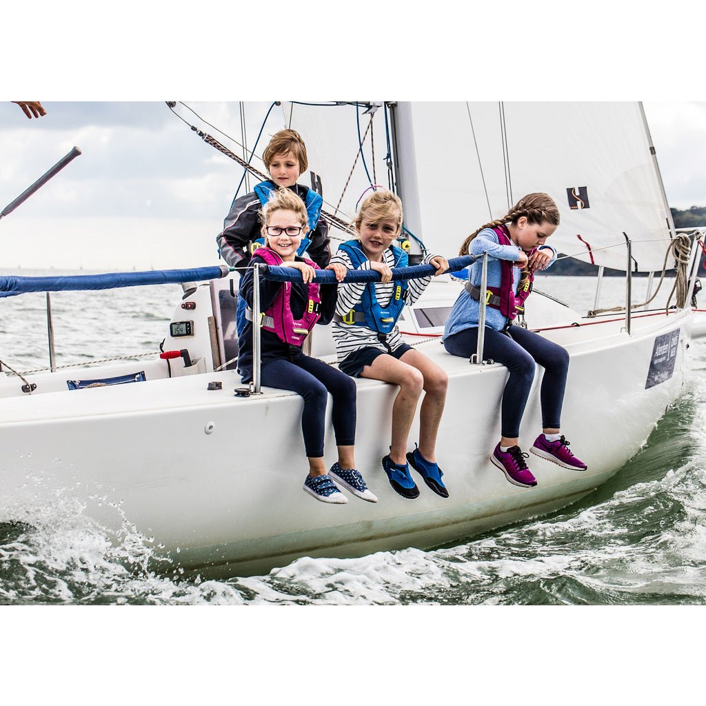 Spinlock Blue Junior Deckvest Cento Inflatable Life Jacket - Pacific Sailboat Supply