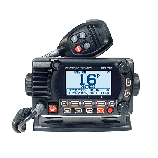 Standard Horizon GX1800G 25W VHF Radio / Gps / Second Mount Capable - Pacific Sailboat Supply