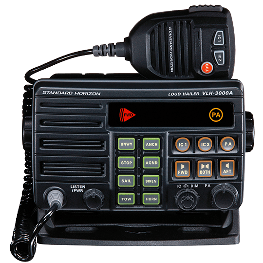 Standard Horizon VLH-3000A 30W Dual Zone Loud Hailer - Pacific Sailboat Supply