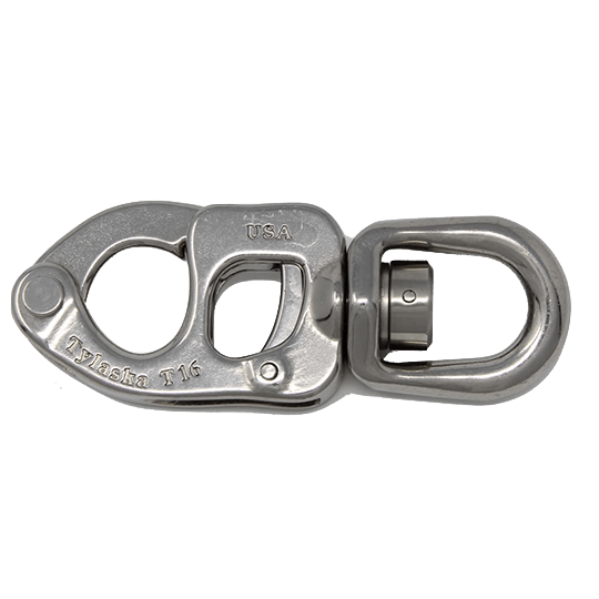 Tylaska T16 Large Bail Snap Shackle - Pacific Sailboat Supply