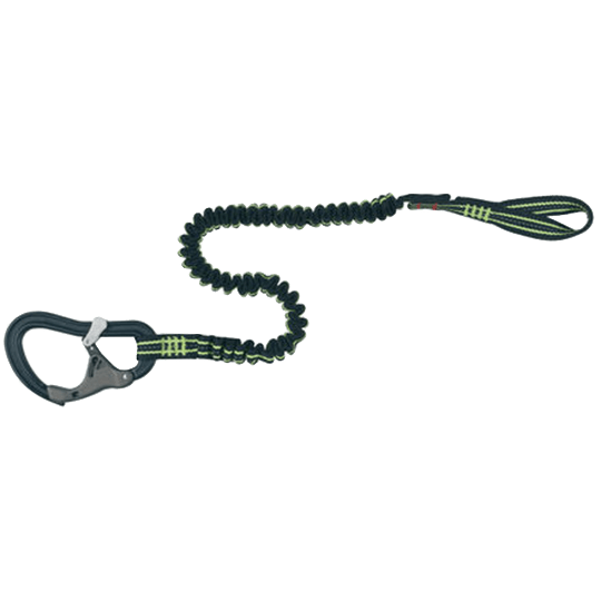 Wichard Proline Safety Tether 7031 - Elastic webbing 2M - 2 hooks - Overload Indicator - Pacific Sailboat Supply