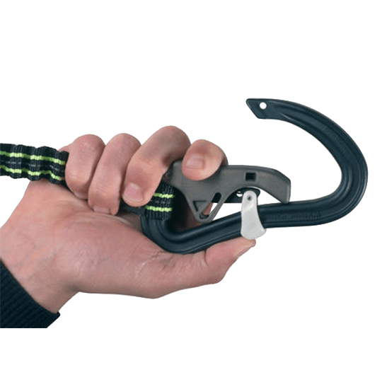Wichard Proline Safety Tether 7032 - Flat Webbbing 0.8m - 1 hook - Overload Indicator - Pacific Sailboat Supply